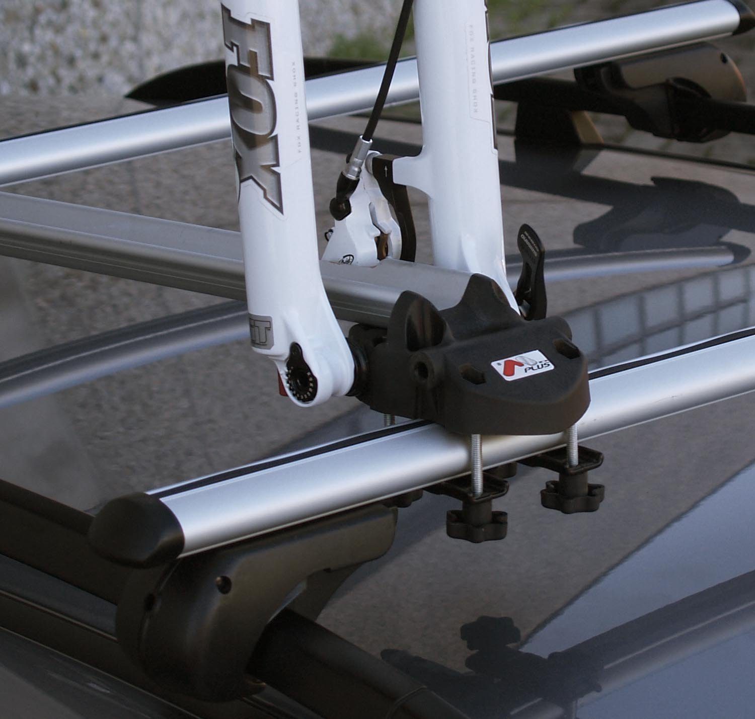 ab Stahl VDP Tema mit kompatibel Fahrradträger 2011 Pro Türer) Freemont Fiat Menabo + (SUV Dachträger Bike Dachträger, 5