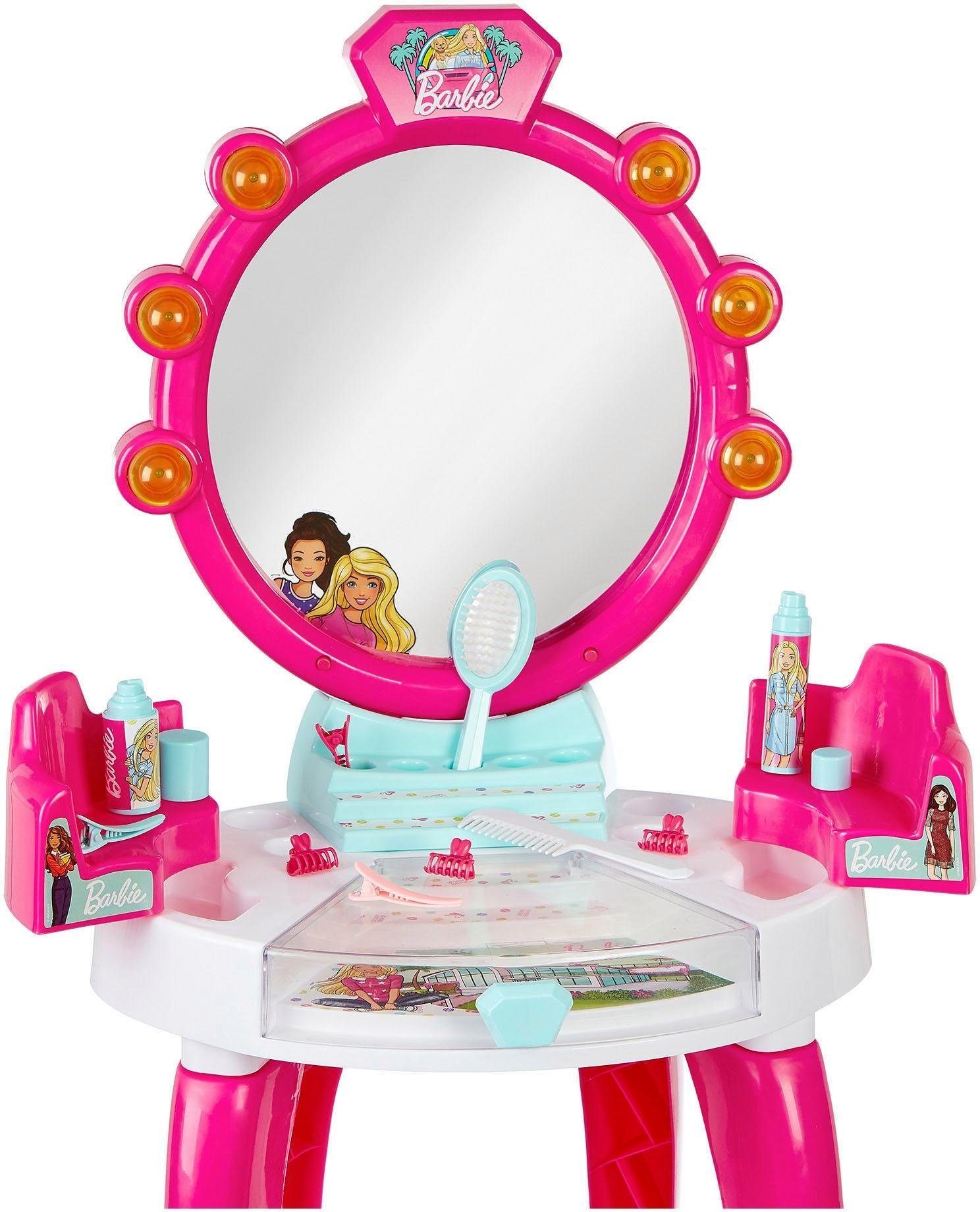 Klein Schminktisch Barbie Schönheitsstudio mit Zubehör, mit Licht- und Soundfunktion – Bild 5 von 5