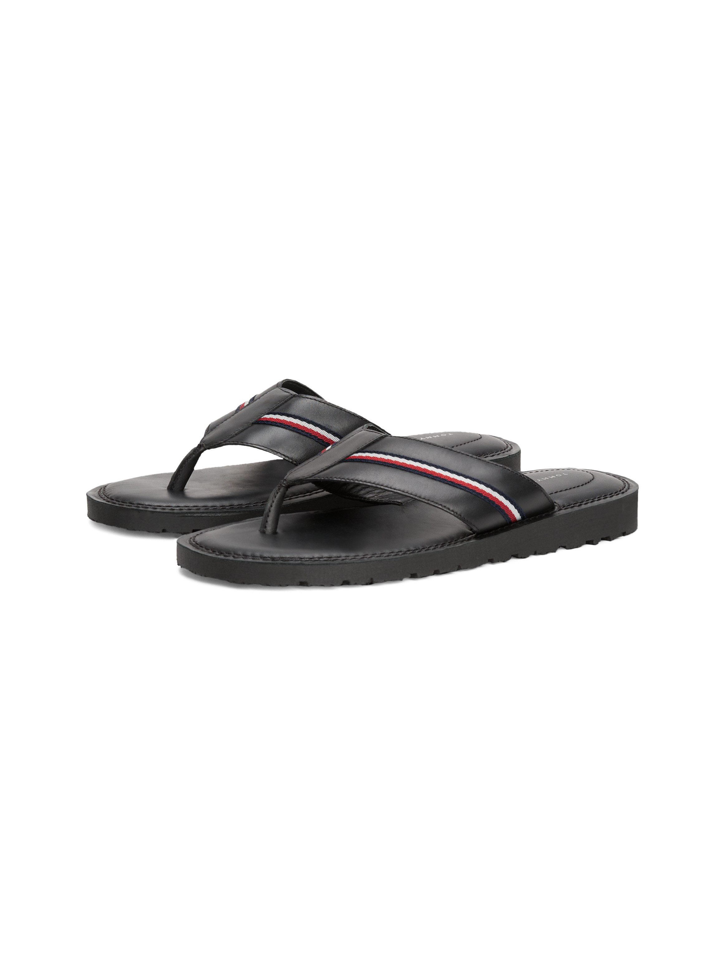 Tommy Hilfiger CORE HILFIGER TOE POST LH SANDAL Zehentrenner, Sommerschuh, günstig online kaufen