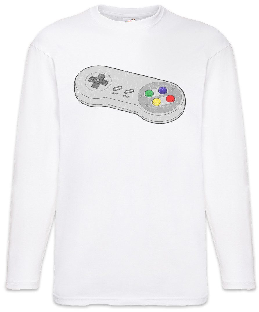 Urban Backwoods Langarmshirt Famous Controller I Langarm T-Shirt Gamer Controller Video Game (1-tlg) Joystick TV 80s Eighties