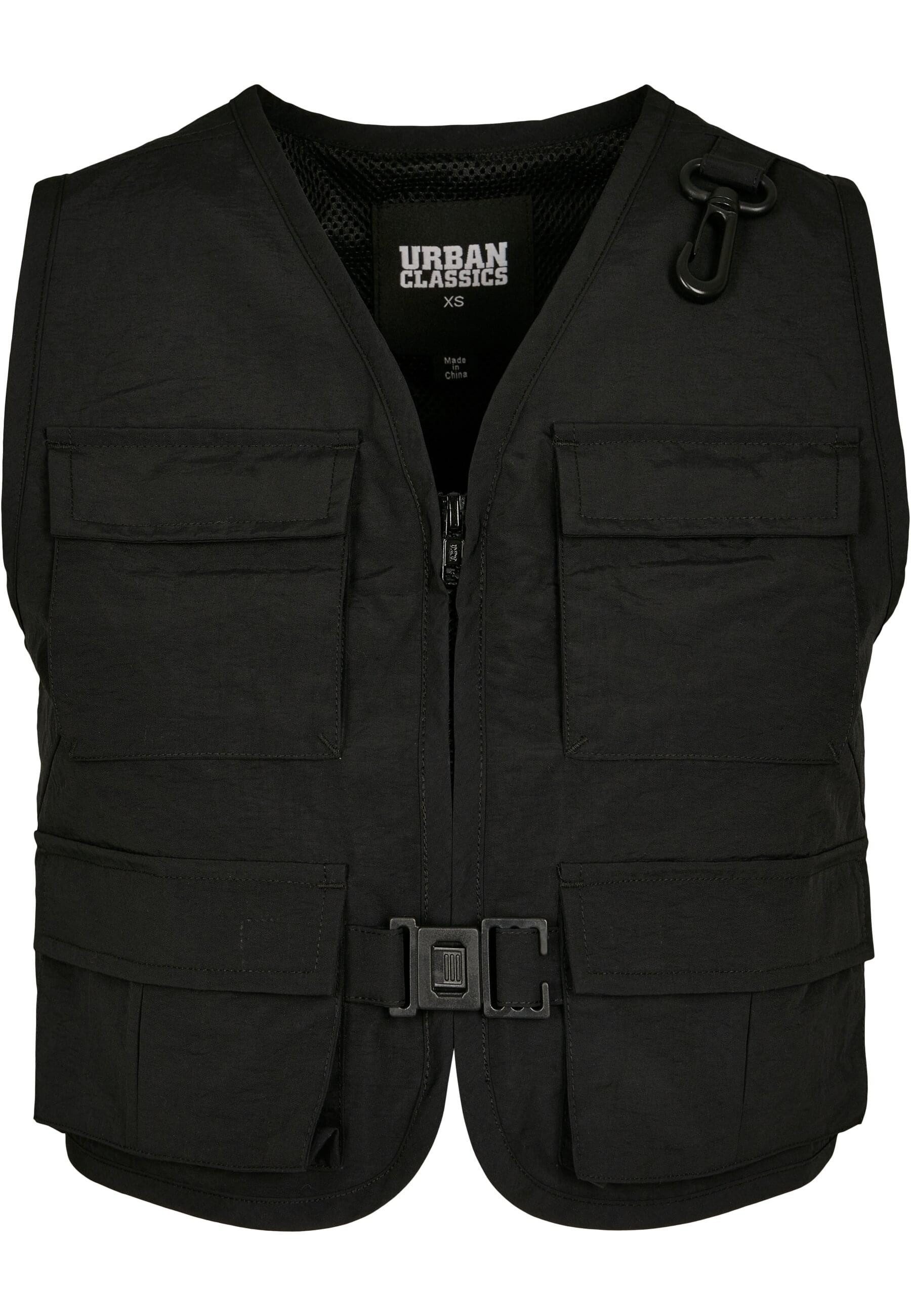 Jerseyweste Urban Classics Damen Ladies Short Tactical Vest