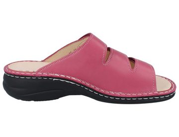 Finn Comfort Hellas, rosa, Pantolette Wechselfußbett