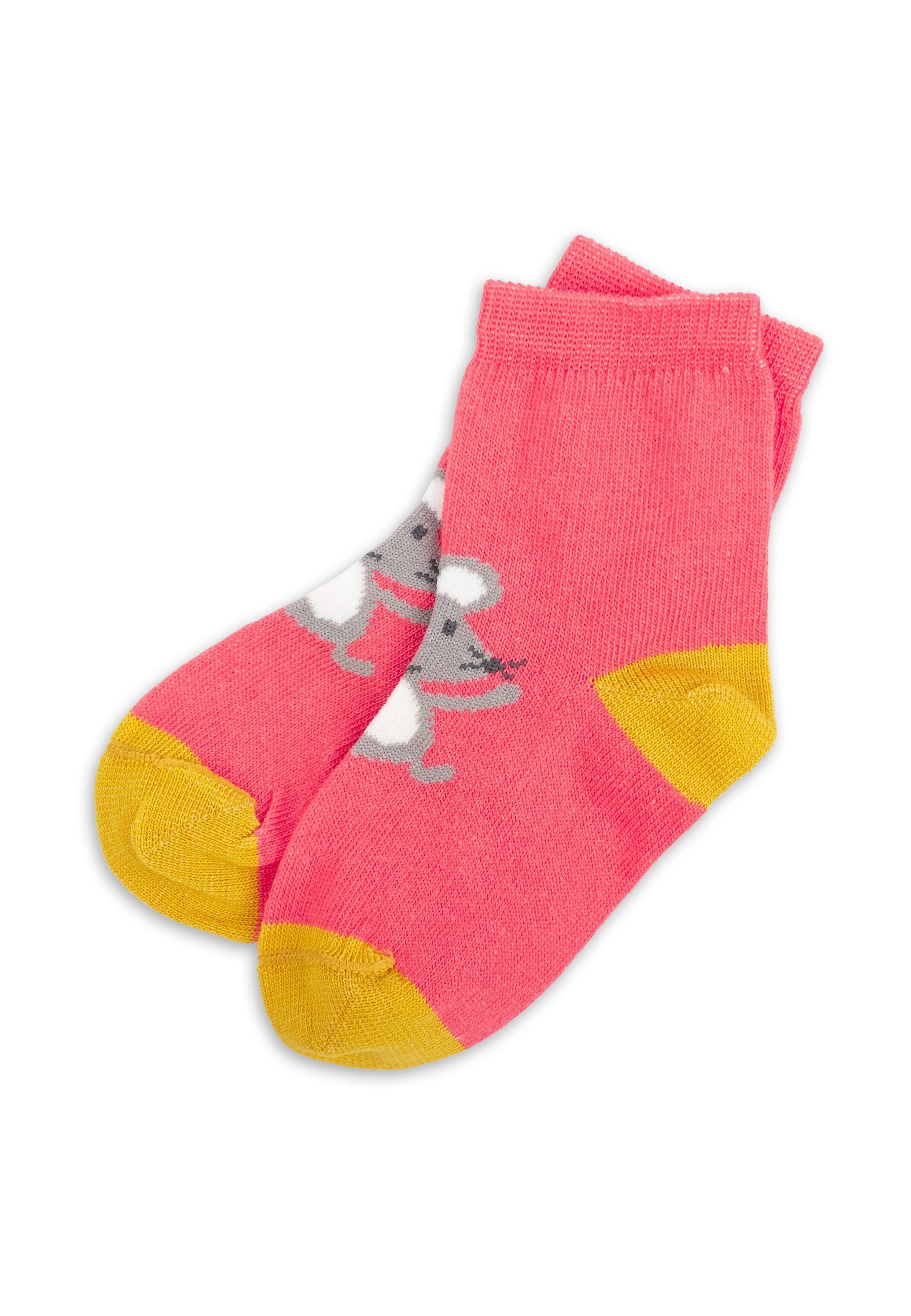 pink 3 Baby (3-Paar) Socken Socken Set Socken mit Sigikid Paar