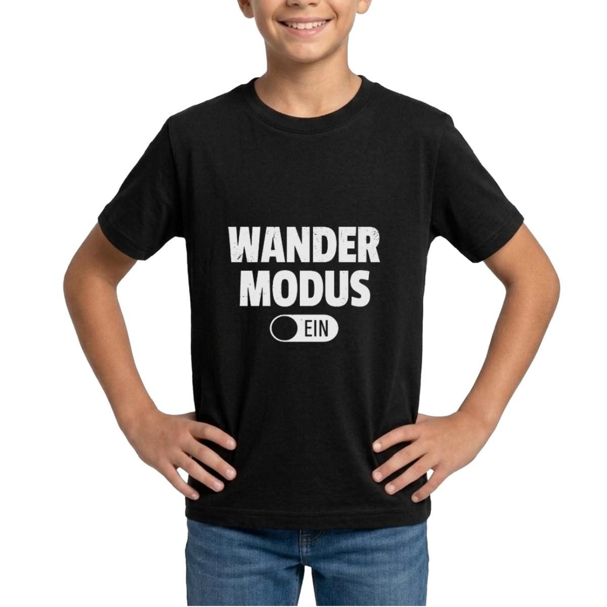 T-Shirt Wandermodus Ein Teenager T-Shirt