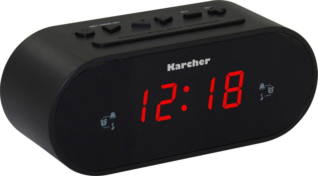 Karcher UR 1030 Uhrenradio (UKW RDS) mit