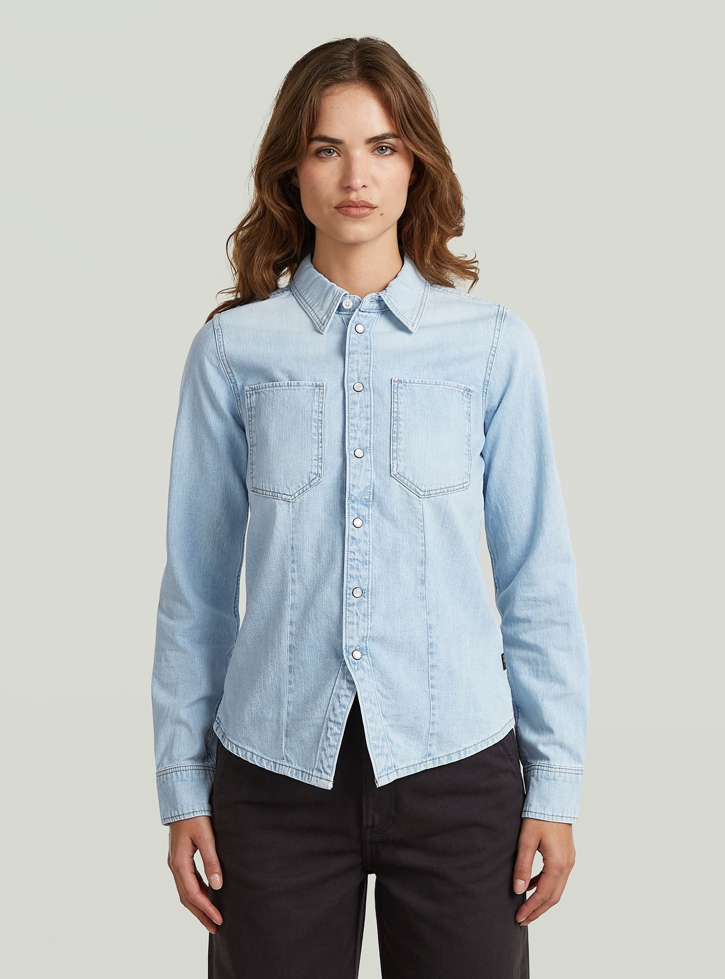 G-STAR Langarmshirt Kick Slim Hemd