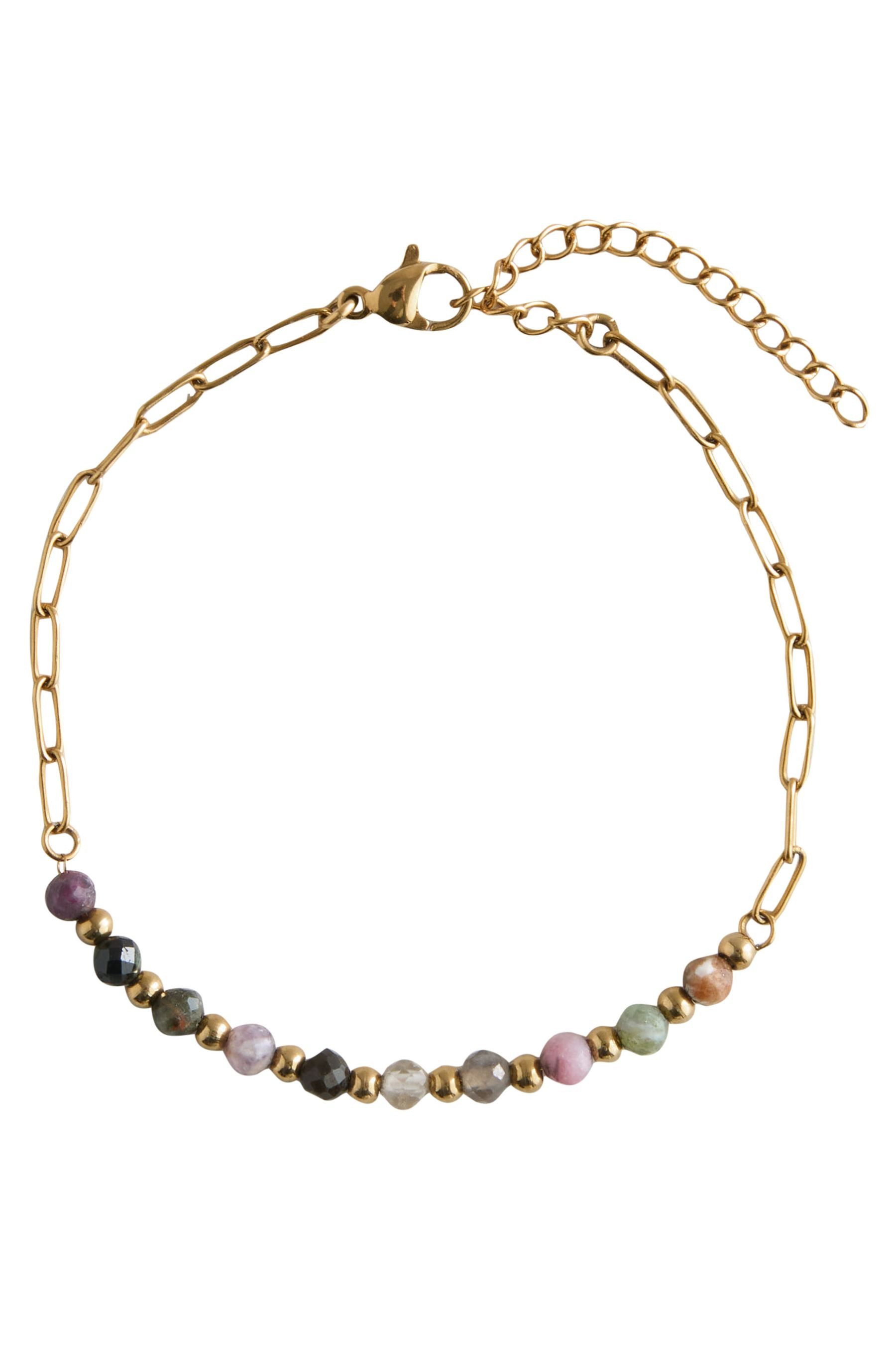 Armband Edelstahl-Armband mit Perlen