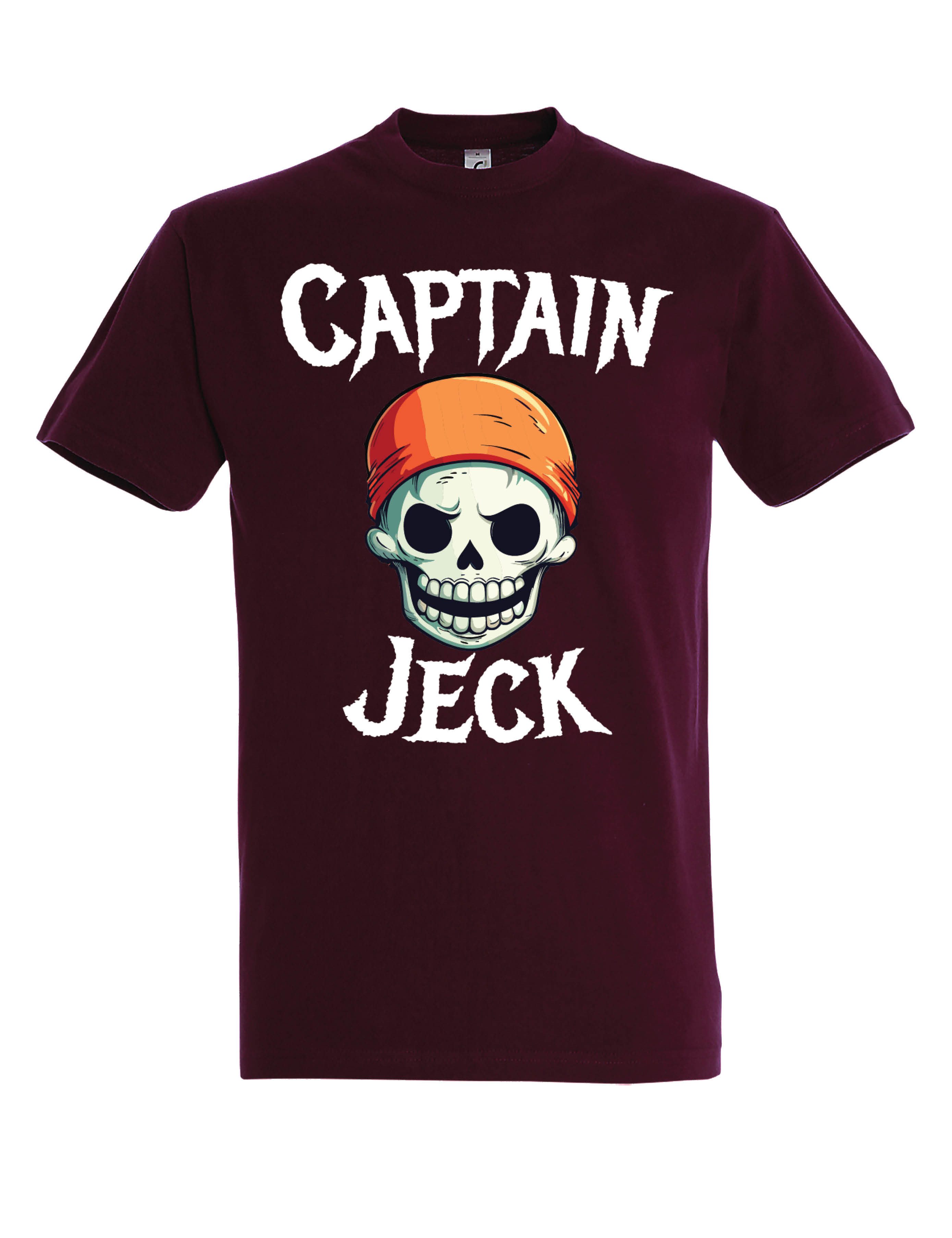 Print-Shirt Captain Jeck Herren T-Shirt lustig Statement Geschenk