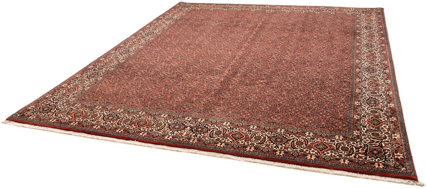 Orientteppich Perser - Bidjar - 308 x 254 cm - dunkelrot, morgenland, rechteckig, Höhe: 15 mm, Wohnzimmer, Handgeknüpft, Einzelstück mit Zertifikat