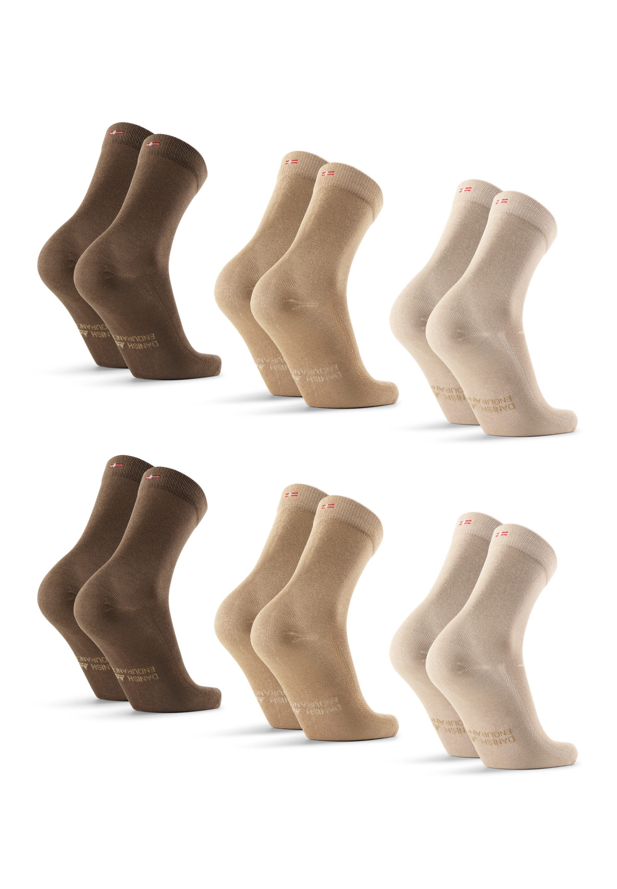 DANISH ENDURANCE Basicsocken Bamboo Business (6-Paar) Ultraweich, Unisex, h günstig online kaufen