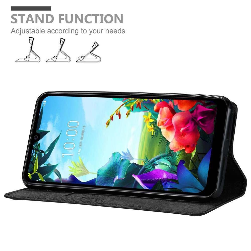 Cadorabo Handyhülle für LG K40S Hülle LG K40S, Hülle Schutzhülle mit Standfunktion, Magnetverschluss und Kartenfach