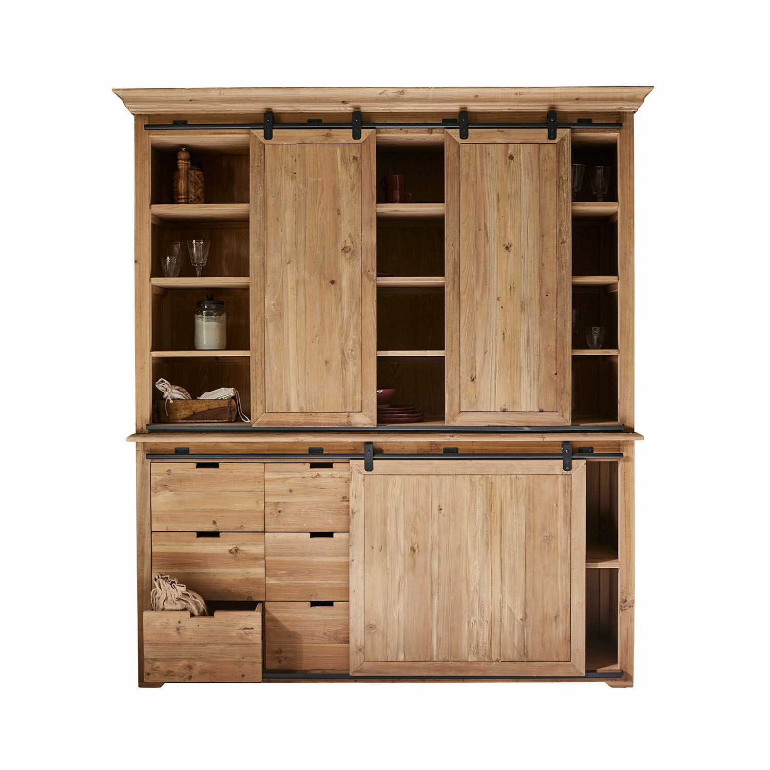 Mirabeau Buffet Schrank Moncielle braun