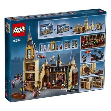LEGO® Konstruktionsspielsteine LEGO® Harry Potter™ - Die große Halle von Hogwarts, (Set, 878 St)