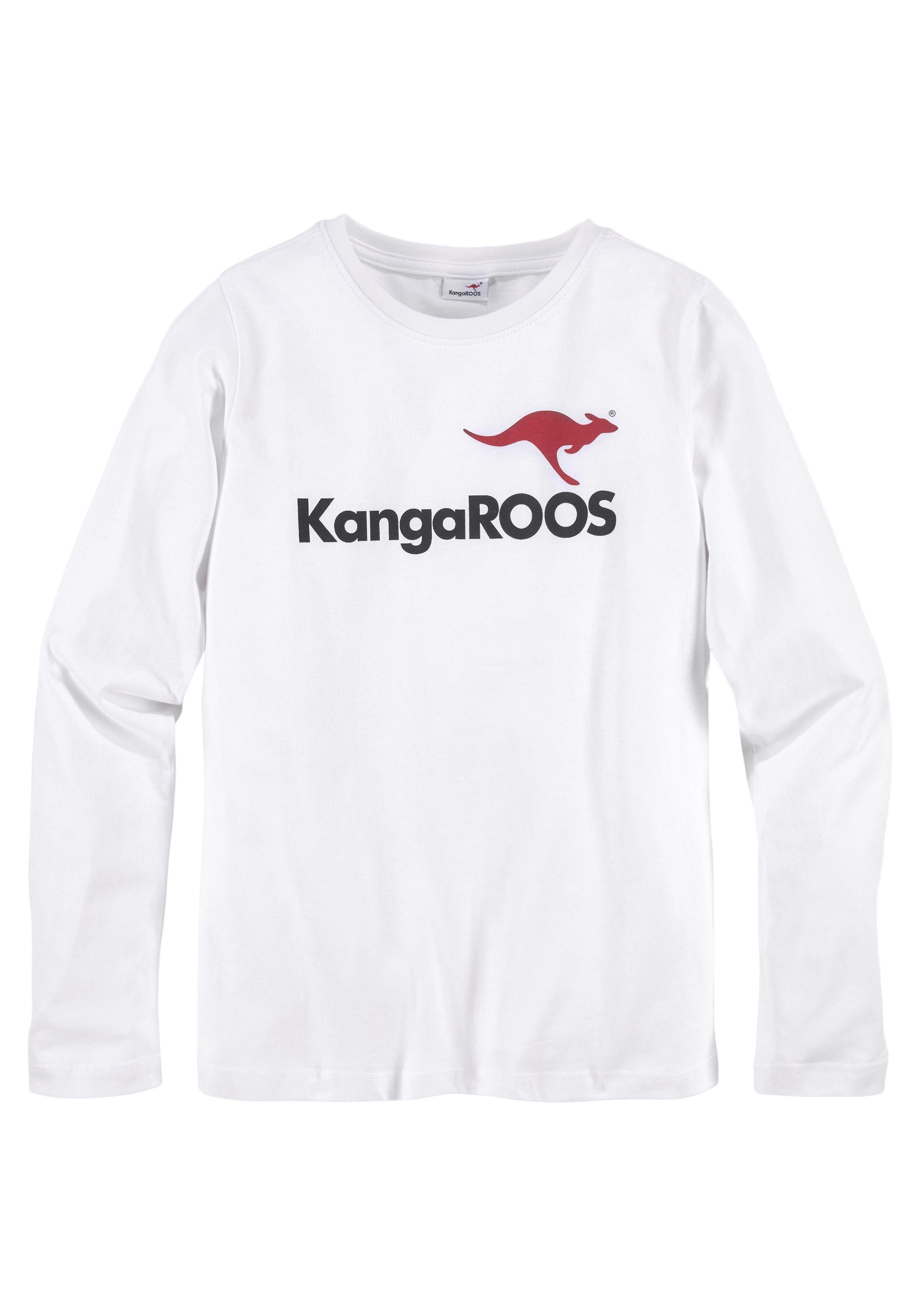 Basic Logo Langarmshirt KangaROOS