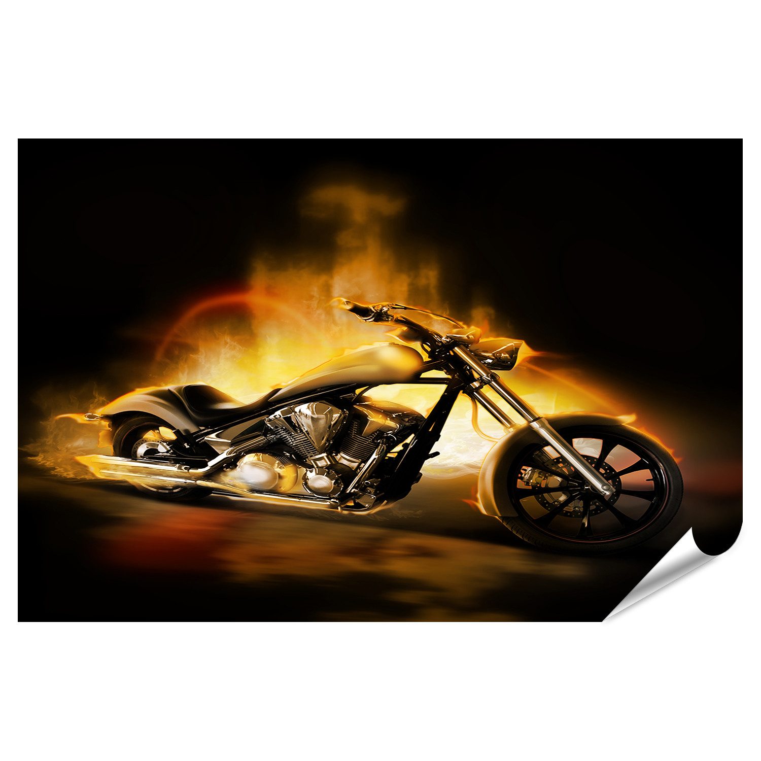 Poster Motorrad Bilder