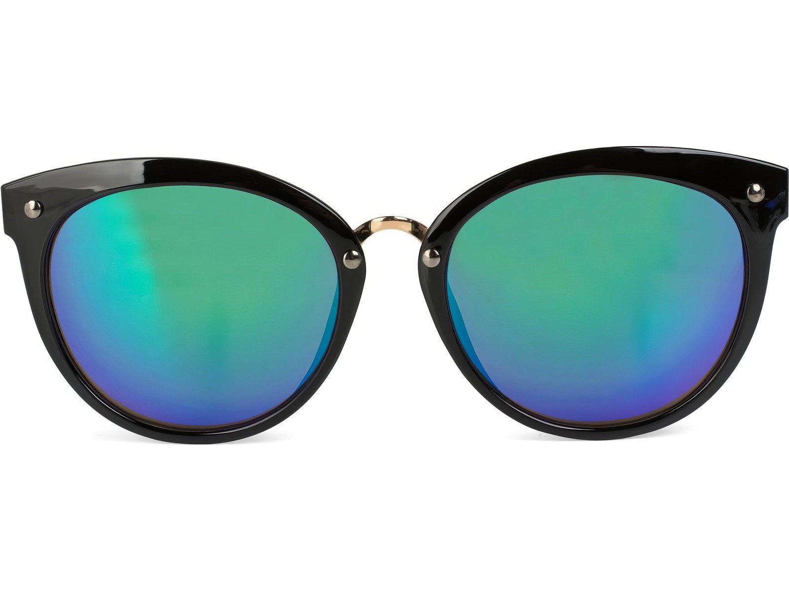 styleBREAKER Sonnenbrille Cat Eye Sonnenbrille Material-Mix-Rahmen (1-St)