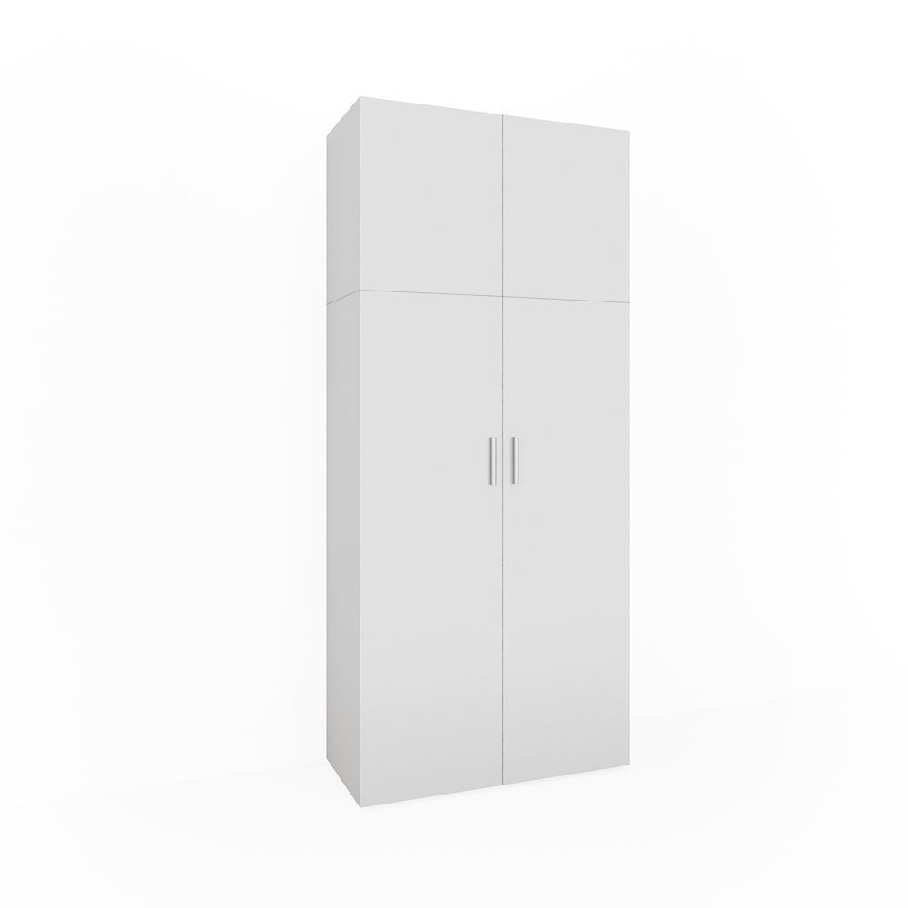 Vicco Aktenschrank Ingo, Weiß/Anthrazit, 80 x günstig online kaufen