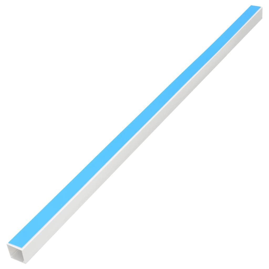 vidaXL Kabelkanal 10 m Kabelkanäle Selbstklebend 30x20 mm 10 m PVC Kabelkanal