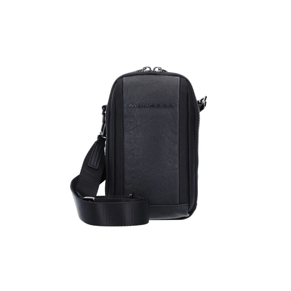 Piquadro Umhängetasche Brief 2 Recycled Fabric Crossbody Bag Schwarz CA5485BR2 Für Männer