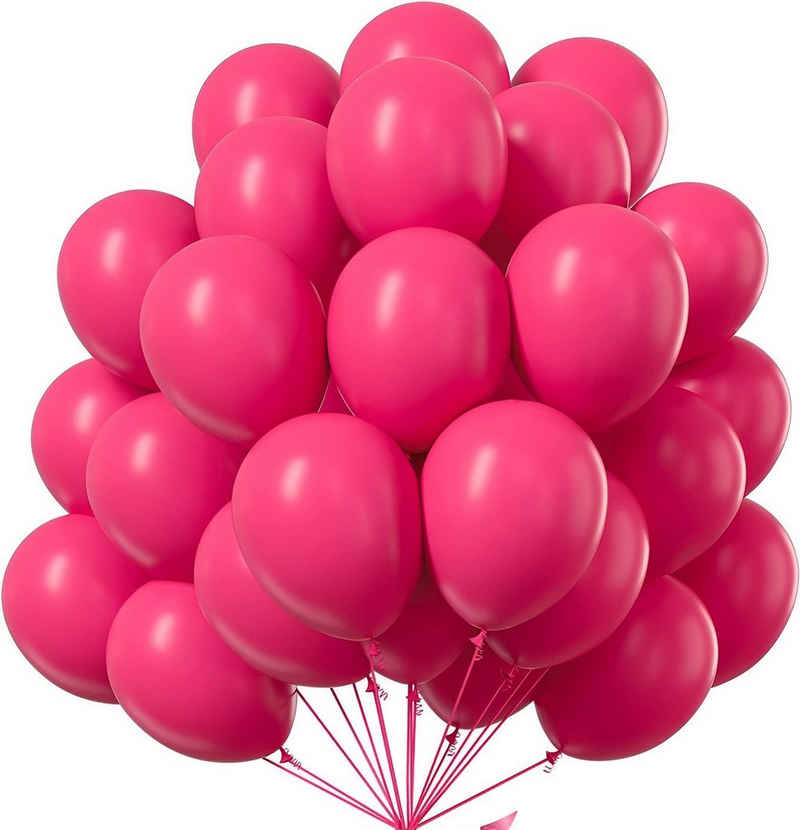 Matissa & Dad Luftballon 100er Pack Latex Luftballons für allgemeine Partydekoration 12,7cm