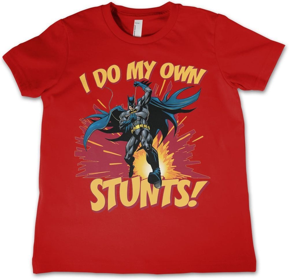 Batman T-Shirt I Do My Own Stunts Kids T-Shirt