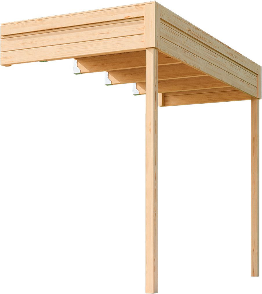 weka Gartenhaus-Anbaudach für die Садові будиночки der Serie "Batu", BxT: 150x304,6 cm, in verschiedenen Кольора(ів)