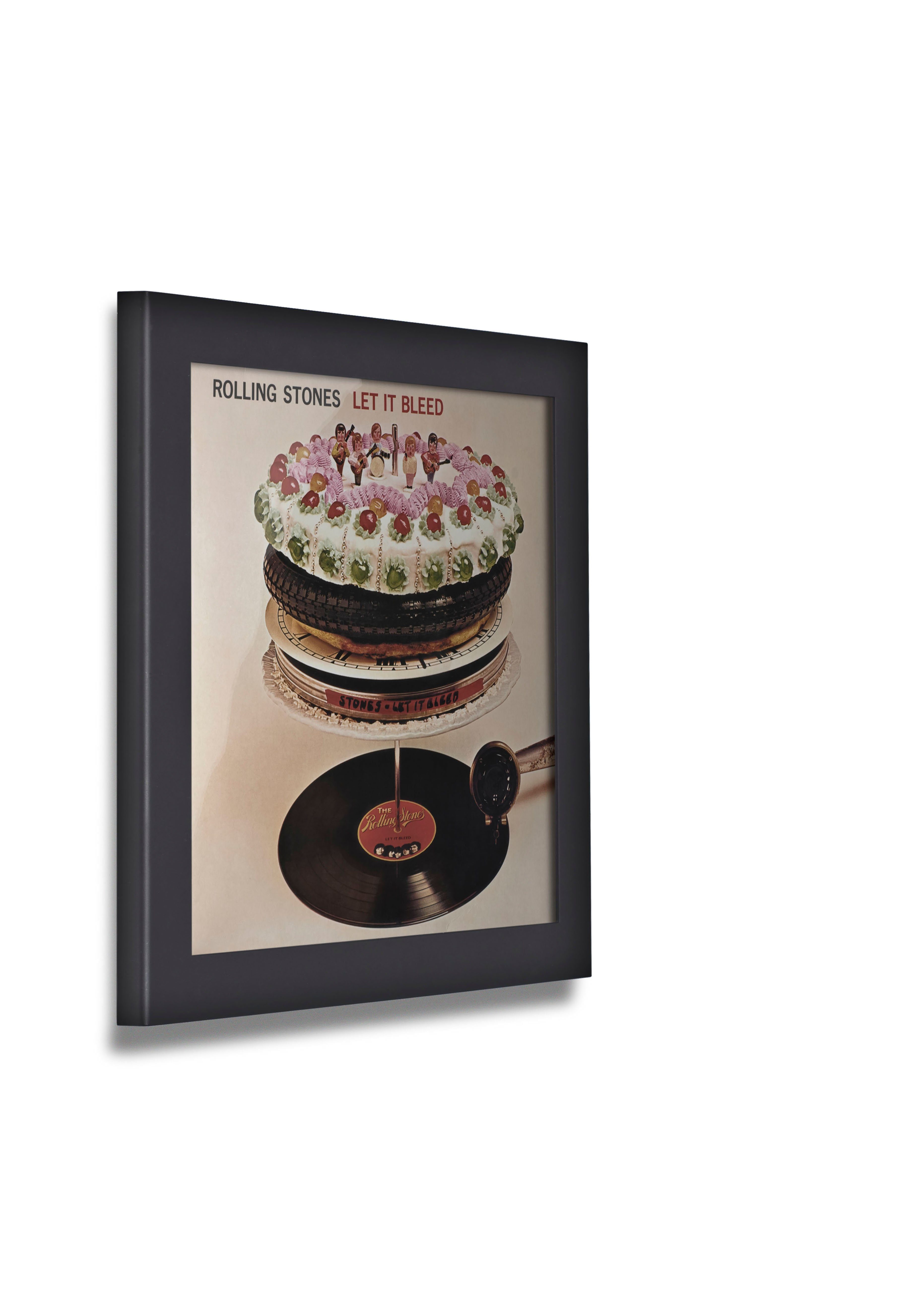 Schwarz Platten ART VINYL Play&Display Vinyl Wechselrahmen Cover Design Bilderrahmen für LP