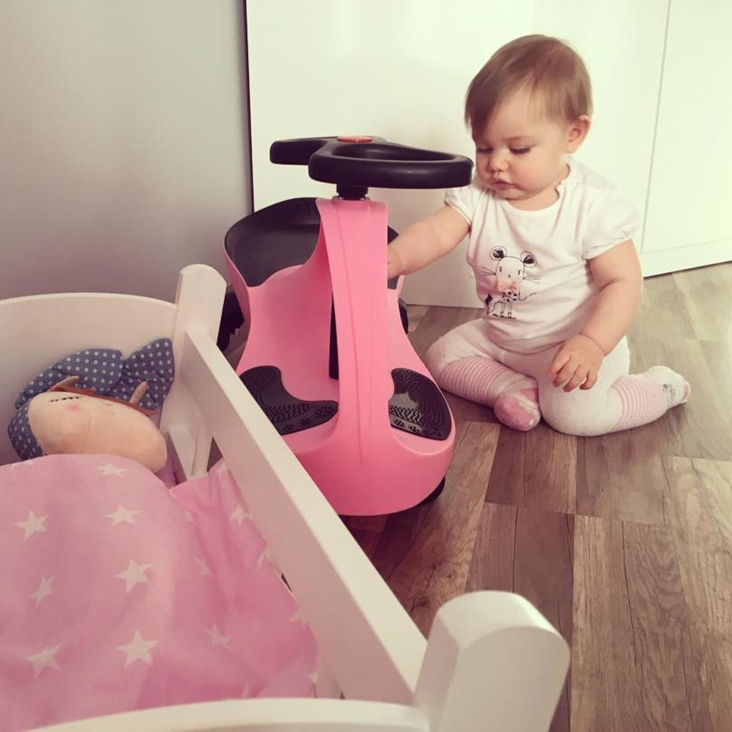 TWISTCAR Spielzeug-Auto Lauflernwagen TwistCar rosa günstig online kaufen