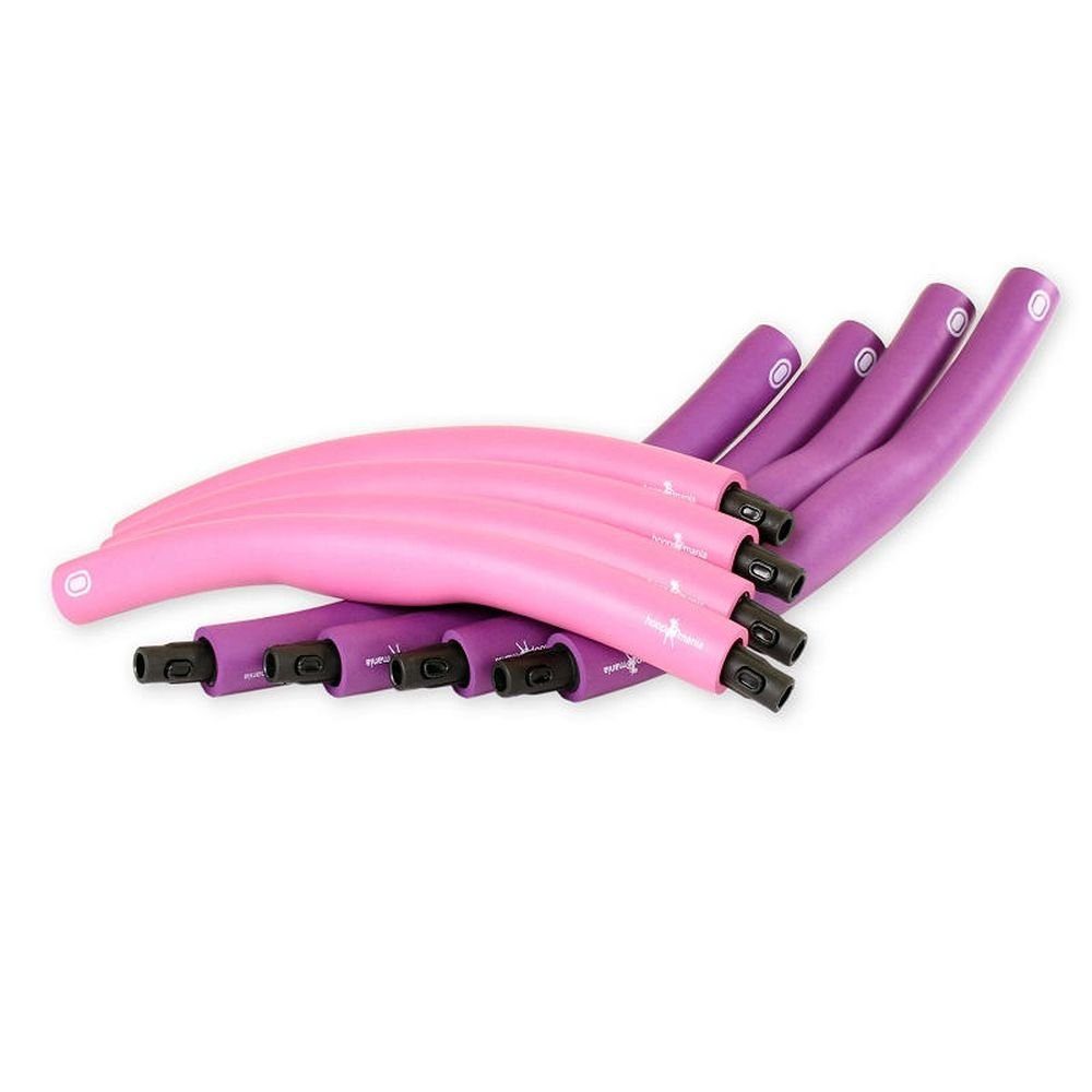 Hoopomania Hula-Hoop-Reifen Hoopomania Light Hoop Schaumstoff Hula Hoop, 1.2kg Pink, Violett