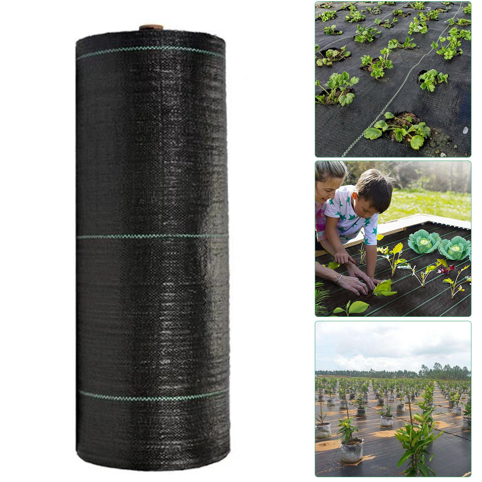 Clanmacy Unkrautvlies 10m² -40m² Gartenvlies Schutzvlies günstig online kaufen