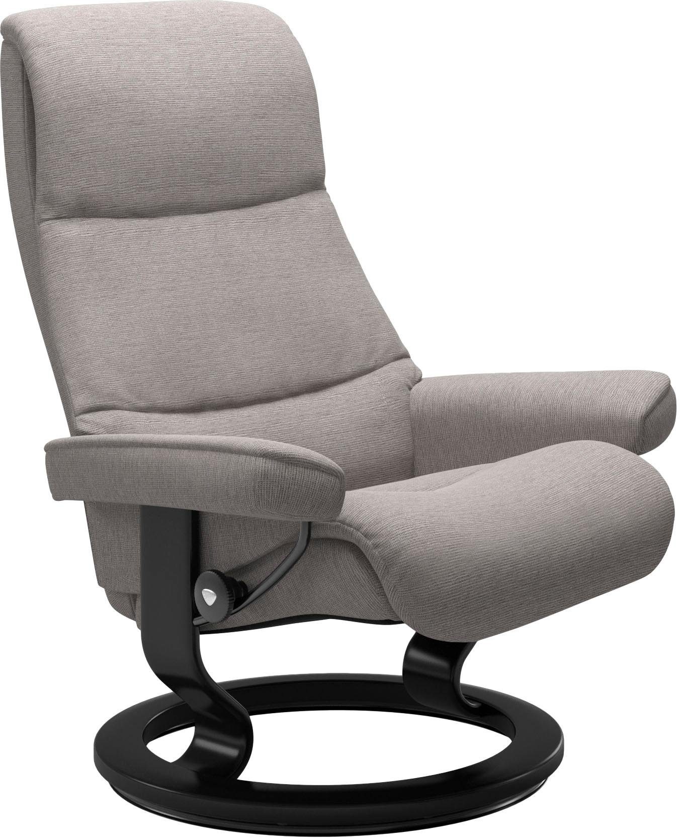 Schwarz Base, Größe Stressless® mit Relaxsessel S,Gestell View, Classic