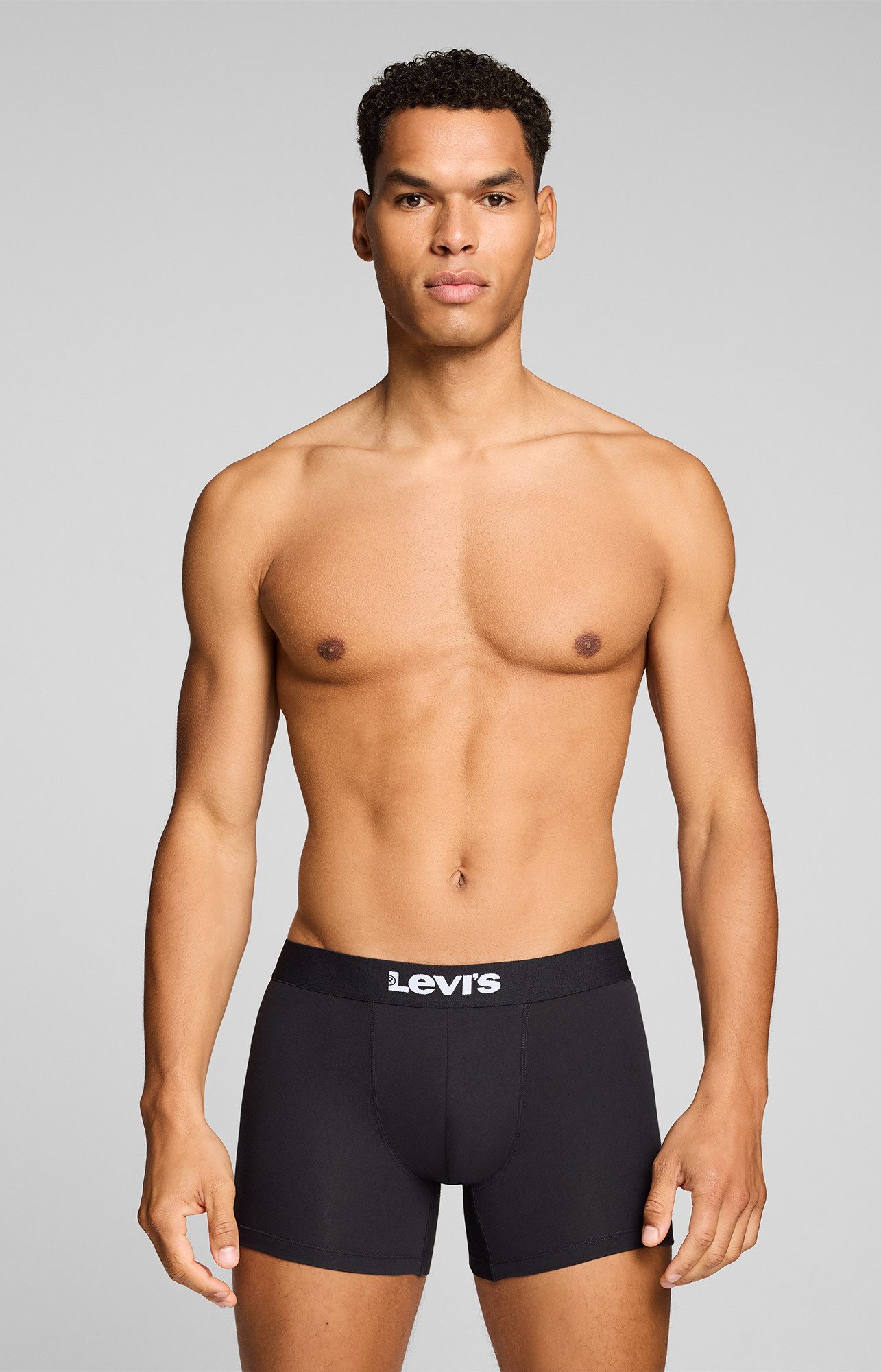 Levi's® Boxershorts LEVIS MEN LOGO AOP BOXER BRIEF 2P (2er Pack)