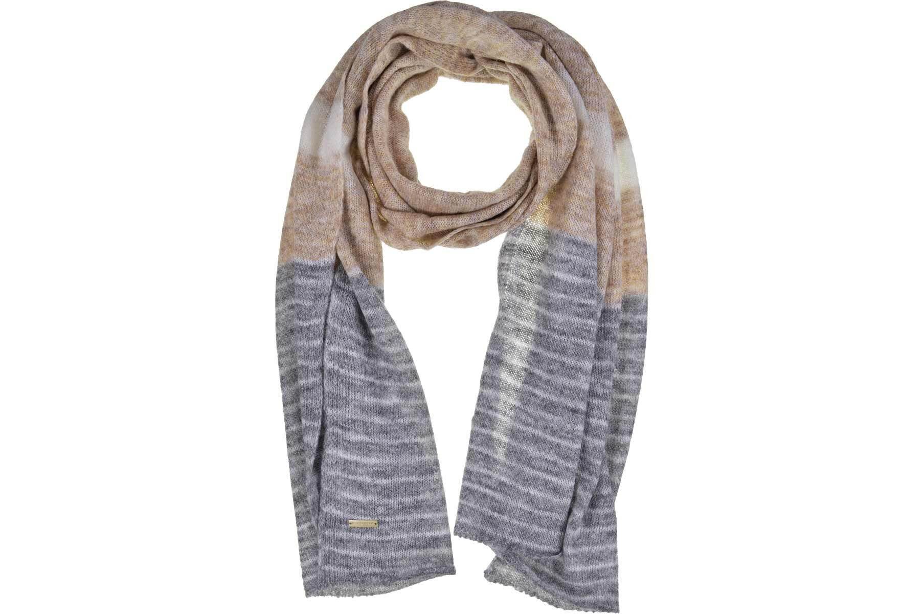 Seeberger Strickschal Strick Schal in Streifendesign 19654-0 günstig online kaufen