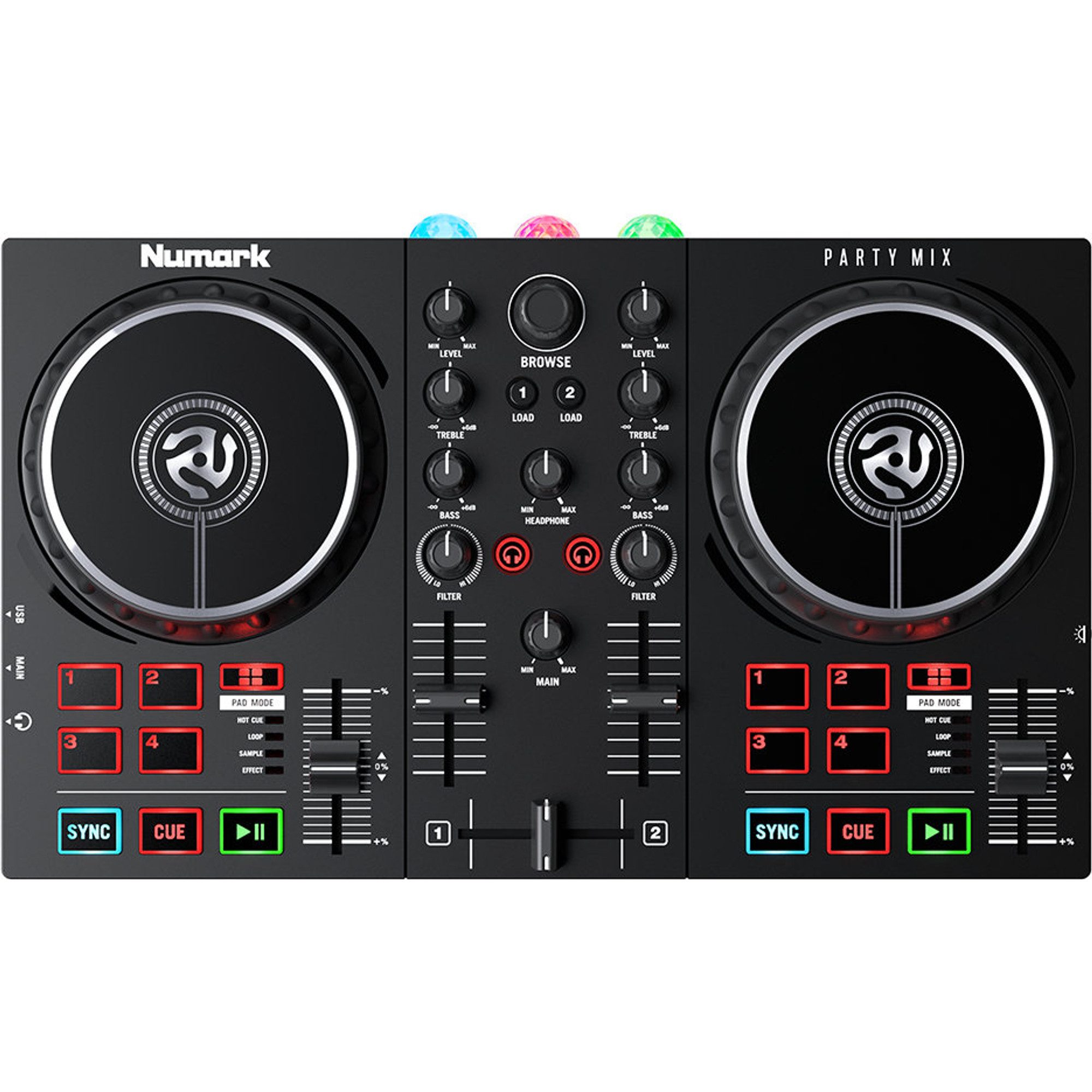 Numark DJ Controller Numark Party Mix MKII