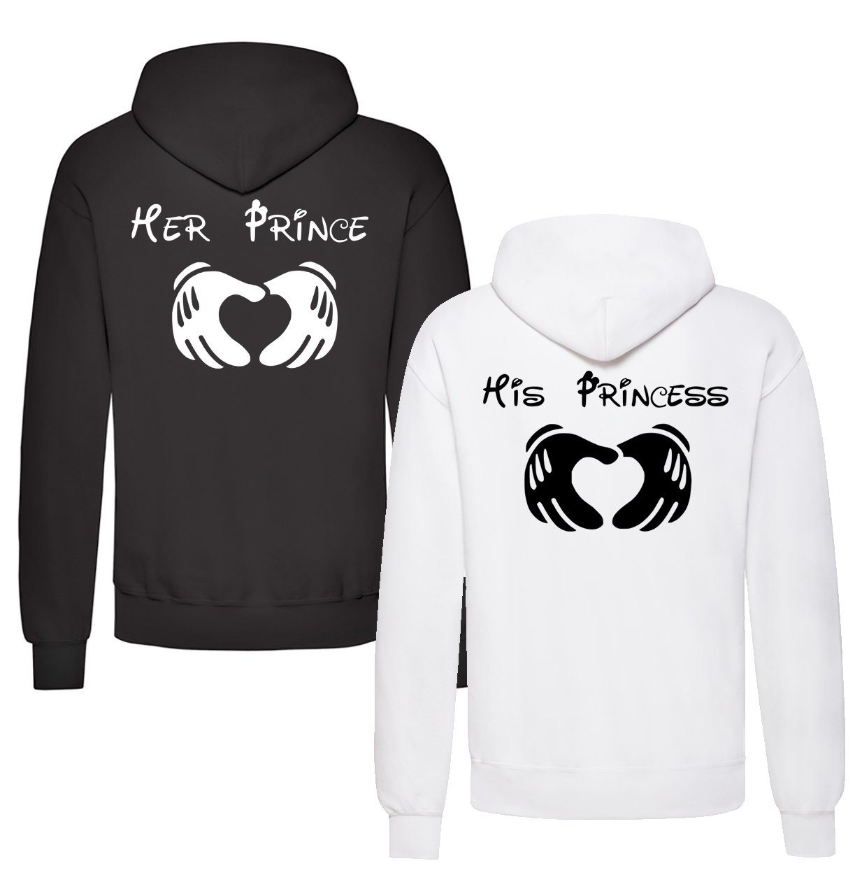 Herren Schwarz + Damen Weiß