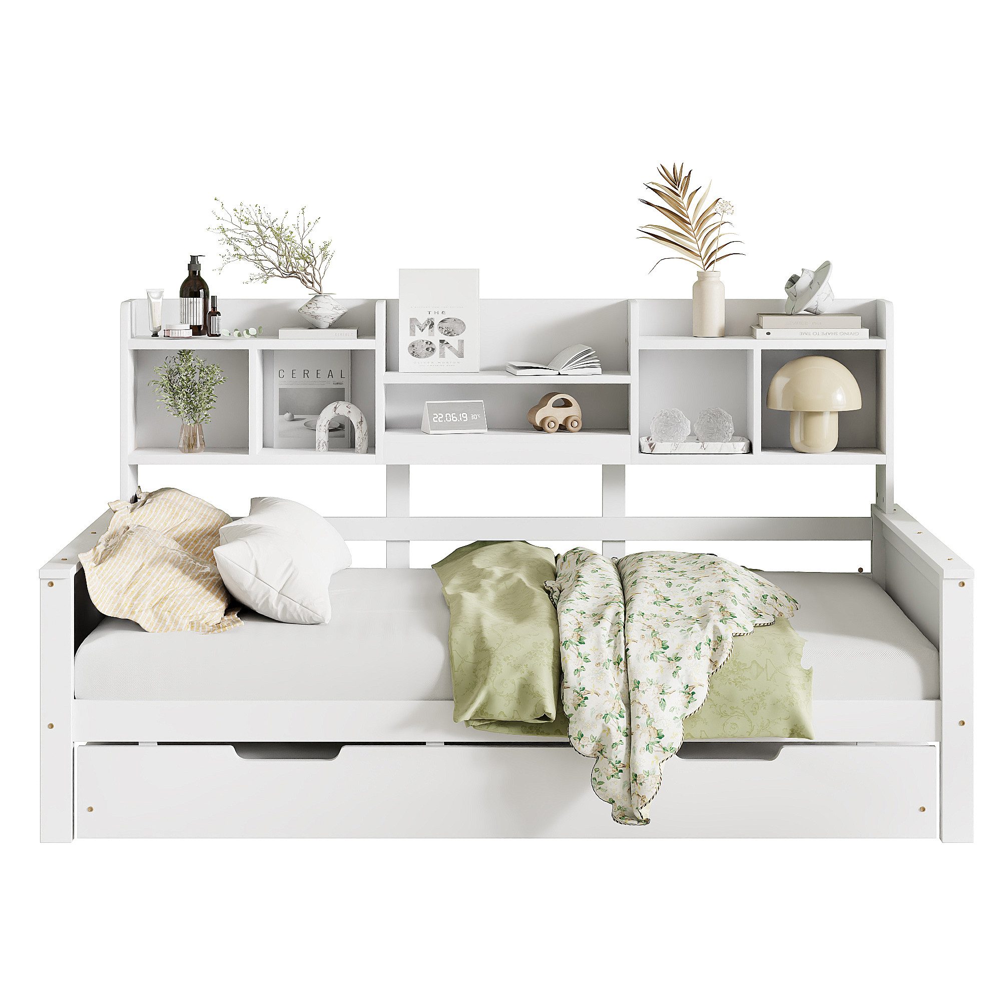 REDOM Kinderbett Einzelbett Schlafsofa Holzbett (90x200 günstig online kaufen