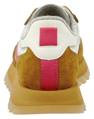 Gant CAFFAY Sneaker mit pinker Logostickerei, Freizeitschuh, Halbschuh, Schnürschuh