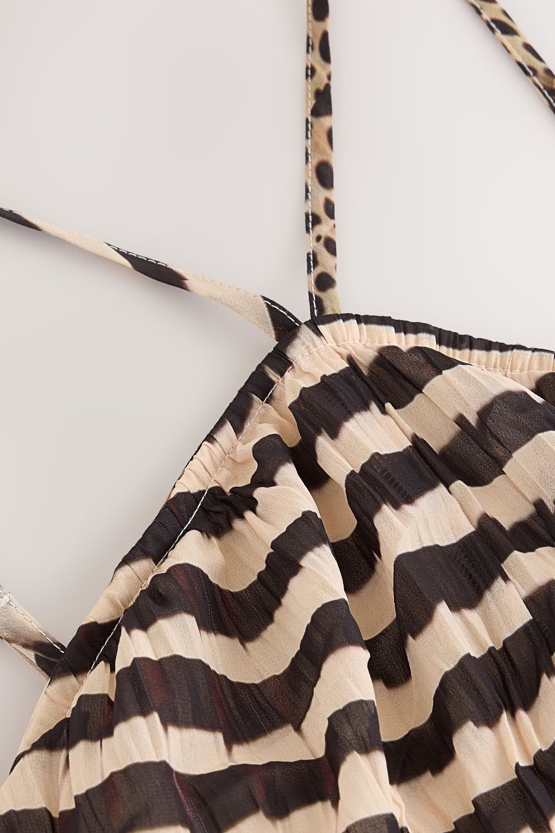 Maxikleid Maxikleid mit Neckholder