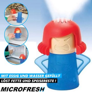 MAVURA Geruchsentferner MICROFRESH Wütende Mama Mikrowellenreiniger Mikrowellen Reiniger (Geruchsvernichter Geruchsneutralisator Geruchsstopp), Geruchsabsorber Geruchskiller Mikrowelle