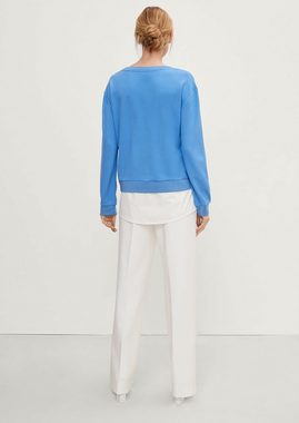 Comma Sweatshirt Sweatshirt im Layer-Look Layering