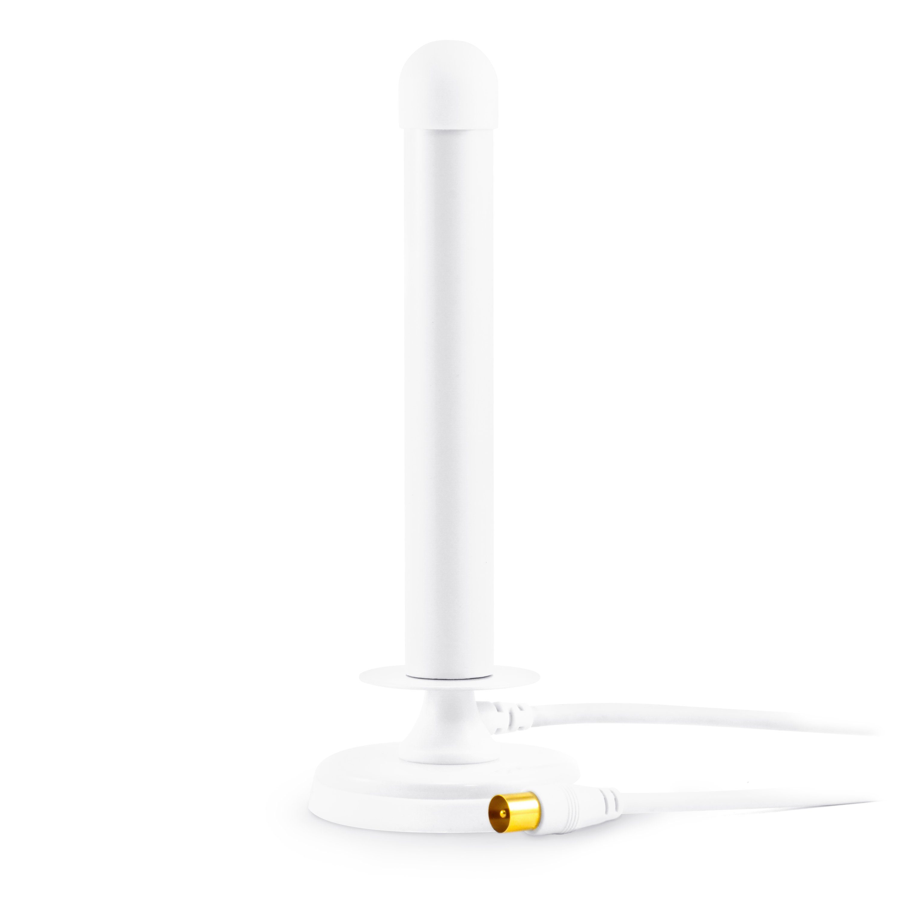 CSL Stabantenne (DVB-T, DVB-T2, für Innenbereich), digitale Stabantenne mit Magnetfuß - Leistungsstarke Antenne