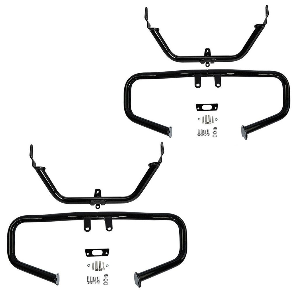 Craftride Motor-Schutzhülle Set 2x Sturzbügel Chopped für Harley Davidson Road Glide 15-22 # CH6 s