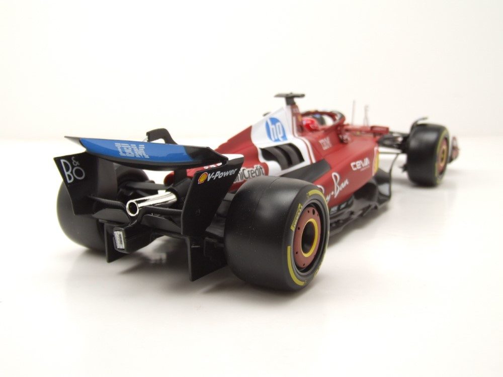Bburago Modellauto Ferrari SF25 #16 Formel 1 Australien GP 2025 rot Leclerc, Maßstab 1:18
