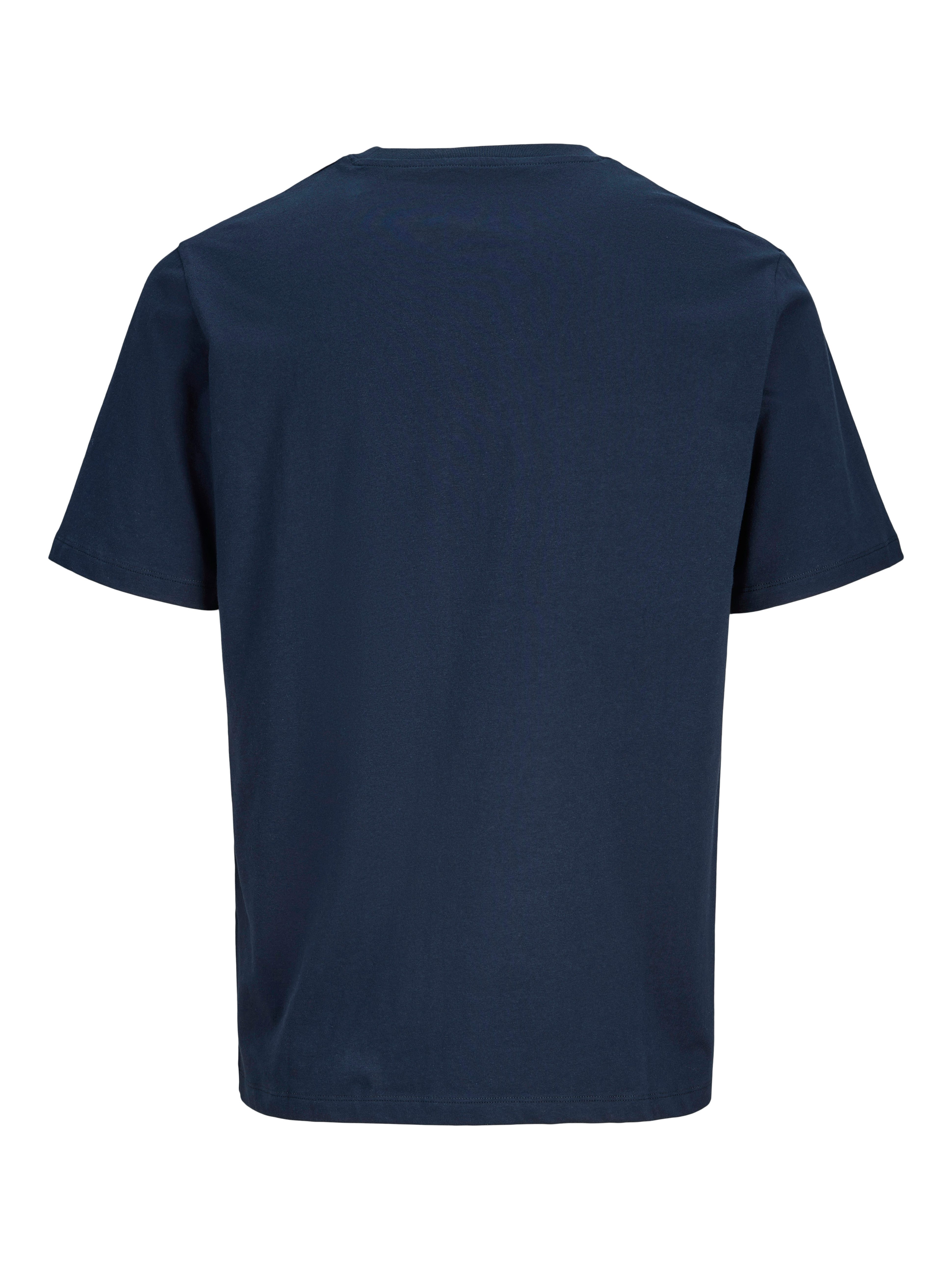 Jack & Jones Rundhalsshirt JJHONOLULU SHAPE TEE SS CREW NECK Baumwolle, reg günstig online kaufen