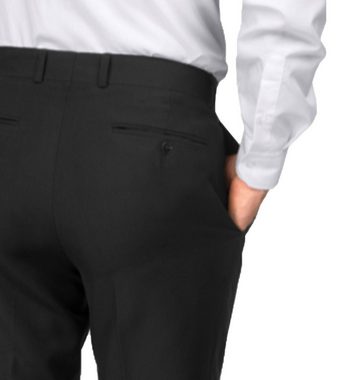 Studio Coletti Baukastenhose STUDIO COLETTI Anzug-Hose elegante Herren Baukasten-Hose Langgröße Business-Hose Schwarz