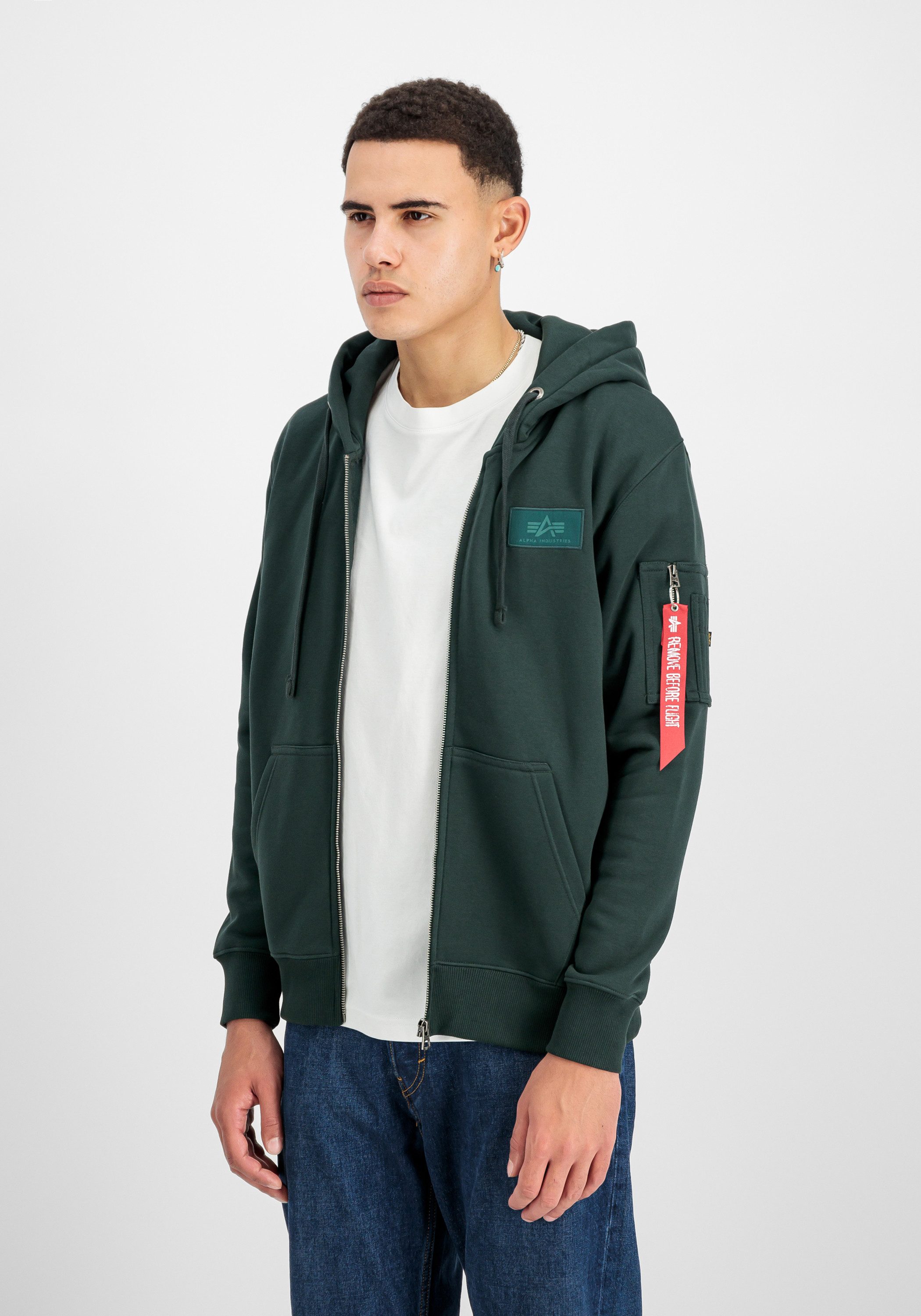 Alpha Industries Hoodie Backprint Zip Hoodie