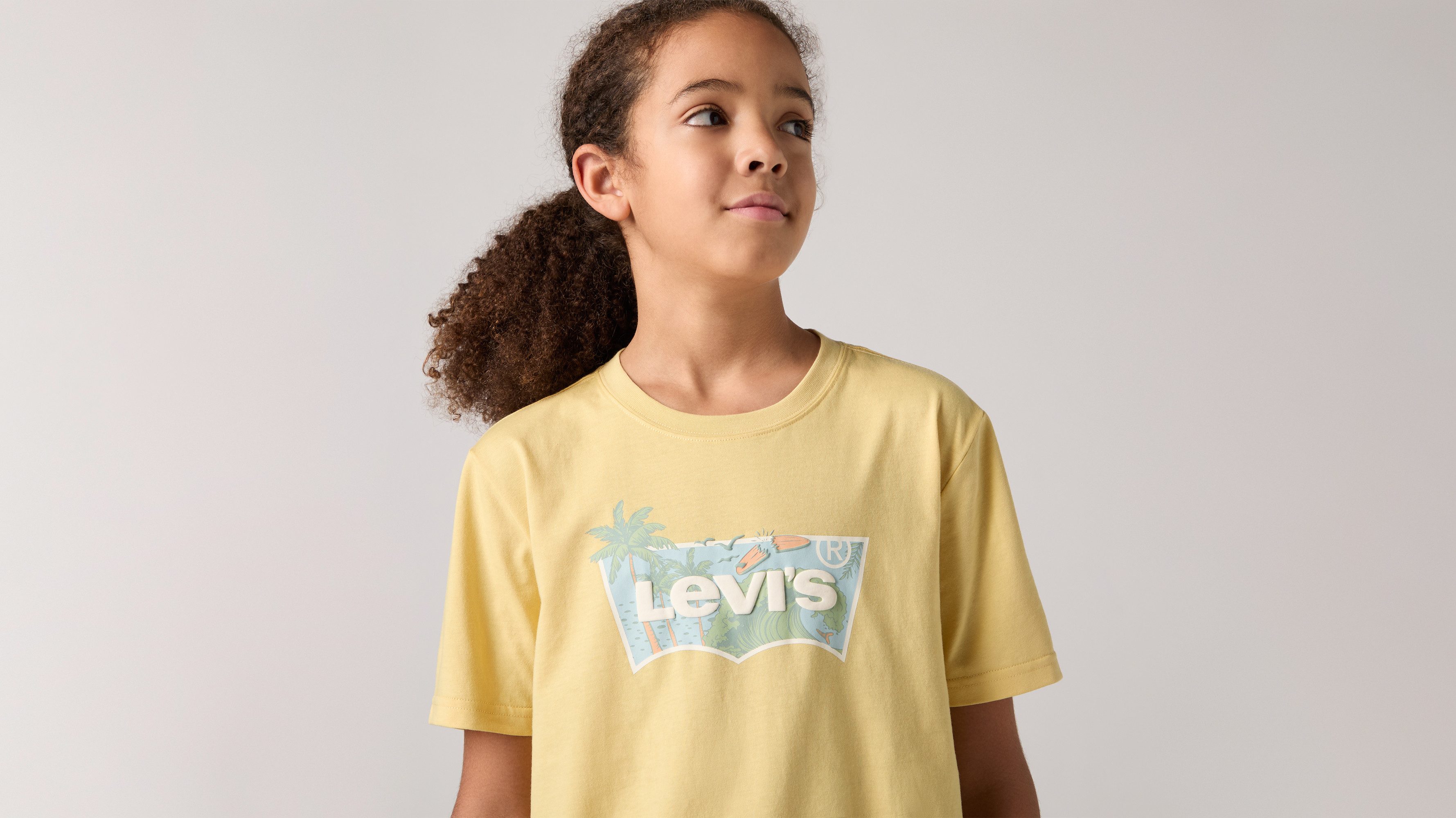 Levi's® Kids T-Shirt LVB HIGH TIDE BATWING TEE for Boys, mit Front-Print