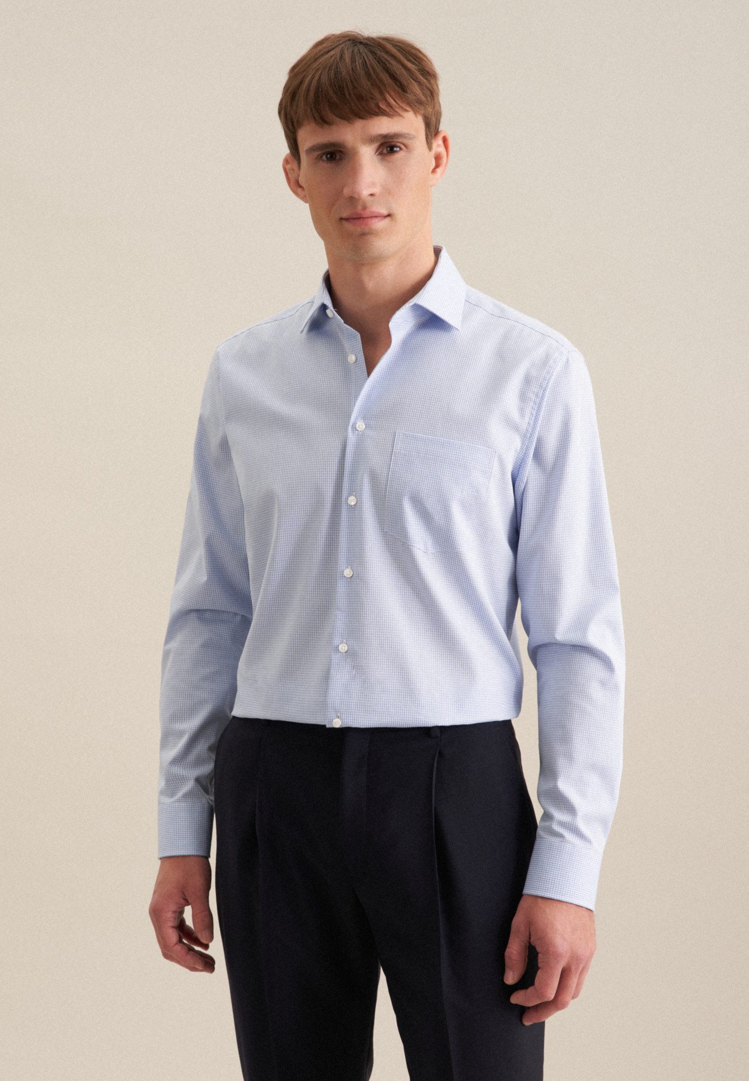 Businesshemd Schwarze Rose