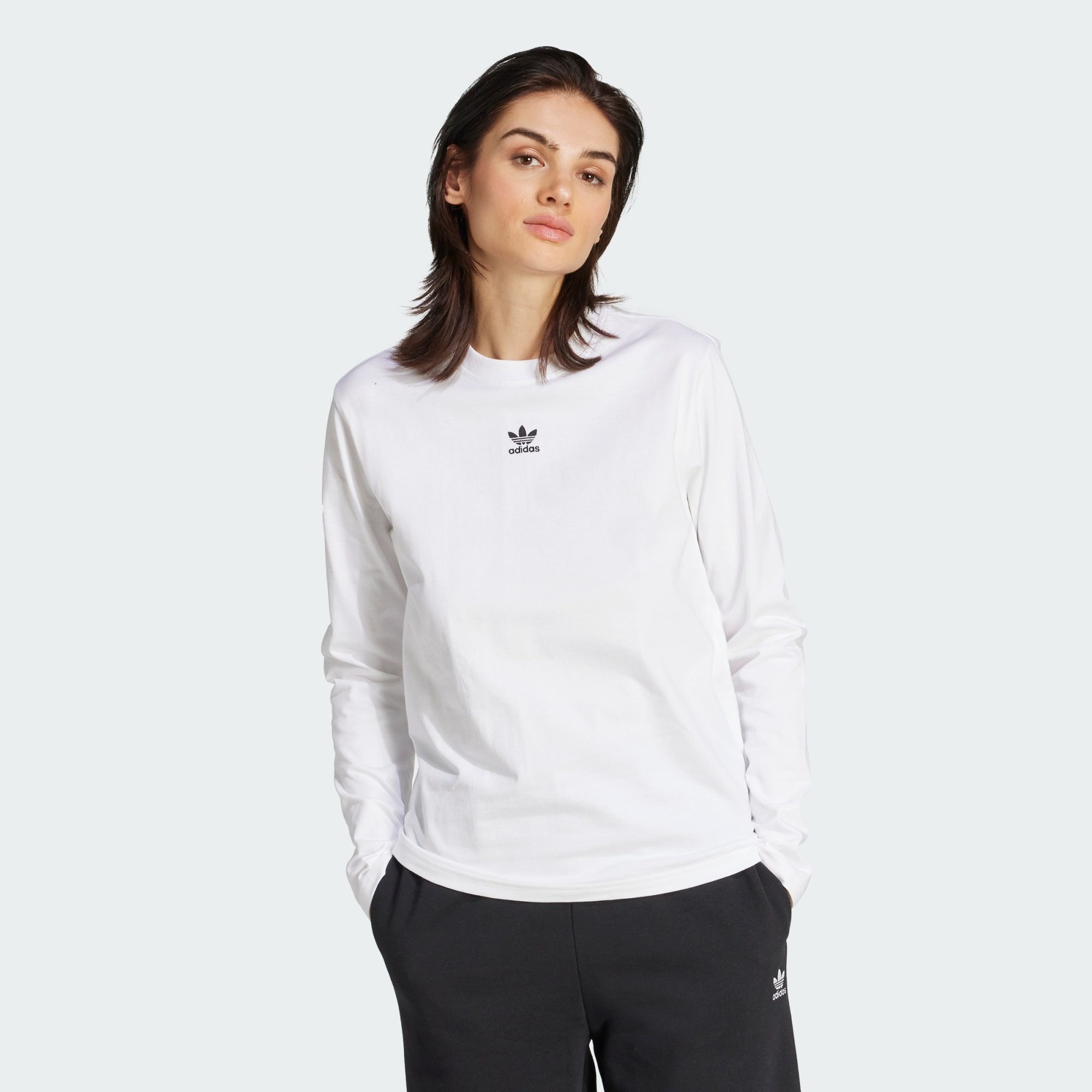 adidas Originals Langarmshirt ESSENTIALS LONGSLEEVE (1-tlg) günstig online kaufen
