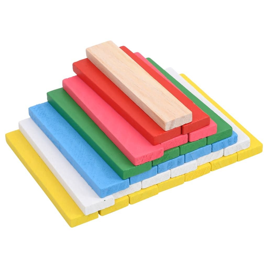 vidaXL 150-tlg. Holzbausteine-Set Kiefer Massivholz Spielbausteine